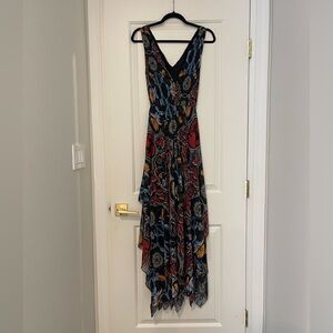 Alice + Olivia Kora Floral Maxi Dress Size 4